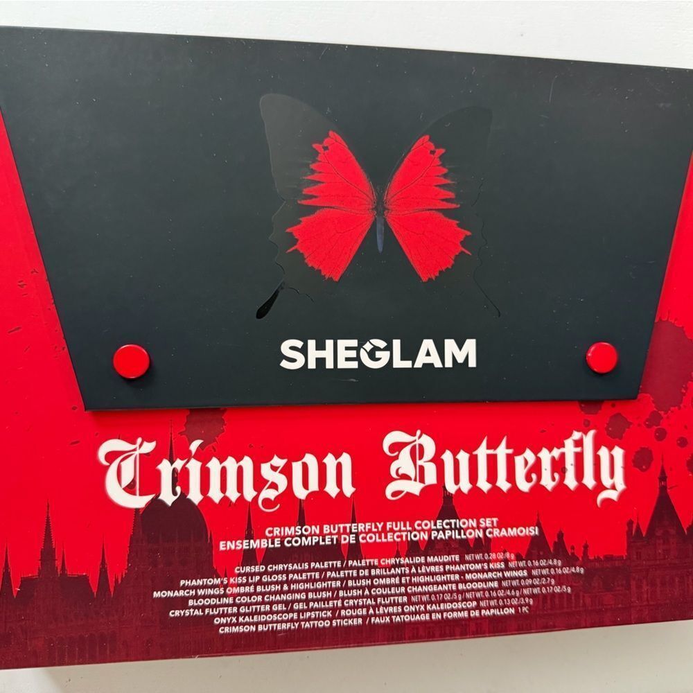SHEGLAM Crimson Butterfly Makeup Collection